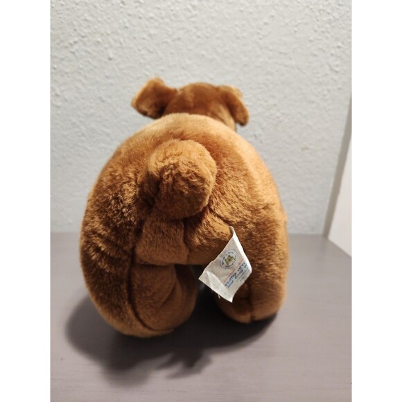 Build-A-Bear BAB Workshop Plush Brown Boxer Dog Stuffed Animal - Picture 8 of 11